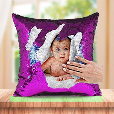 GB eCart, Father, Mother, Birthday, Anniversary, Gift, Brother, Sister, GBecart, Wife, Husband, Personalized, Customized, Square Shape Magic Cushion, Teddy Cushion, Heart Shape Cushion, Yellow Blue, Pink, Red, Brown Color