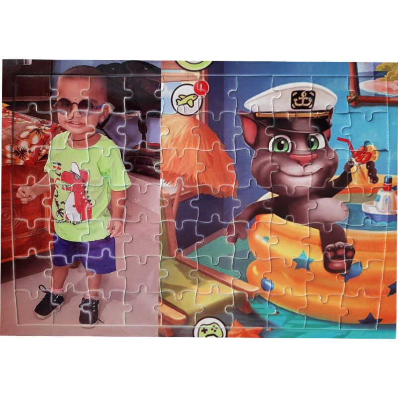 Personalized Puzzle Game for Kids and Teenage (70 Blocks)