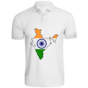 India Map Personalized Collar ALive Mattee Dotnet T-Shirt