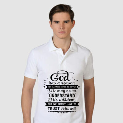 Bible Gods Quote About Trust & Wisdome T-Shirt Personalized Collar ALive Mattee Dotnet T-Shirt