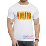 Krantiveer Indian Leader In Brush Design Dryfit Polyster Round Neck T-Shirt Print