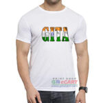 GITA Text Print With Tiranga For Women's Dryfit Polyster Round Neck T-Shirt