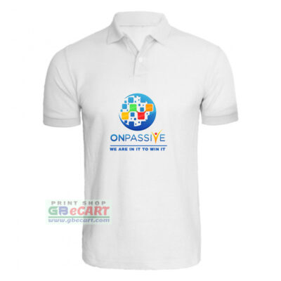 Customize Logo Print On Collar ALive Mattee Dotnet T-Shirt