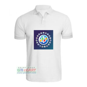 All Products With Both Side Onpassive Logo Print On Collar ALive Mattee Dotnet T-Shirt