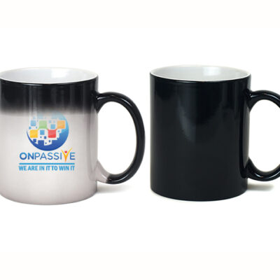 Magic Mug Print With Onpassive Logo Ceramic Coffee Mug