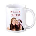 Mother's Day Special Print Photo with Quote on White Color Ceramic Mug