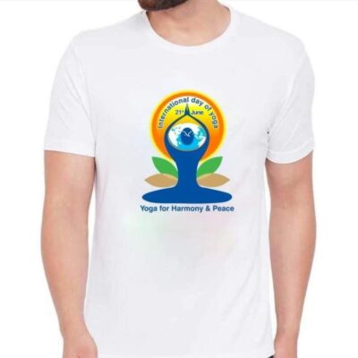 International Yoga Day Print T-Shirt