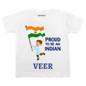 Proud To Be Indian T-Shirt For Kids