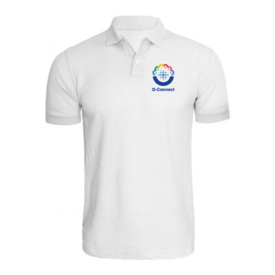 O-Connect Onpassive Logo Print On Collar Mattee Dotnet T-Shirt