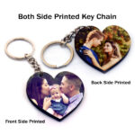 Personalized Photo Print Key-Chain on Both Sides Printed