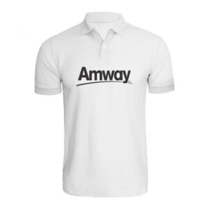 Center Amway Logo White Matty Dotnet T-Shirt