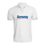 Color Amway Logo White Matty Dotnet T-Shirt