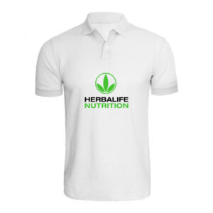 Herbalife Nutrition Printed White Matty Dotnet T-Shirt