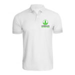 Front Left Herbalife Nutrition Printed White Matty Dotnet T-Shirt