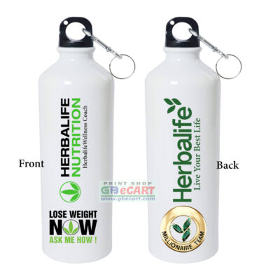 Associate Coach Herbalife Logo Printed Sipper Bottle 750 ml | Herbalife Personalized Photo Print